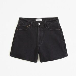 NWT Abercrombie & Fitch The 7” Dad Short High Rise Curve Love Size 33 (14/16)